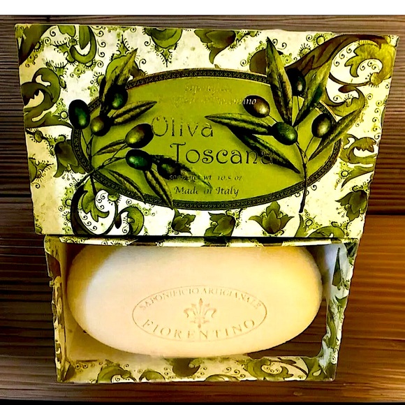 🇮🇹SAPONIFICIO ARTIGIANALE FIORENTINO🇮🇹 ITALIAN HANDMADE “OLIVA TOSCANA” BAR SOAP - Picture 3 of 8